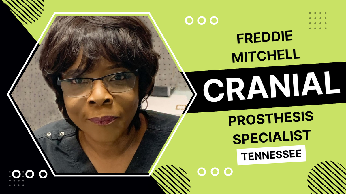 Freddie Mitchell Cranial Prosthesis Specialist Jackson, Tennessee