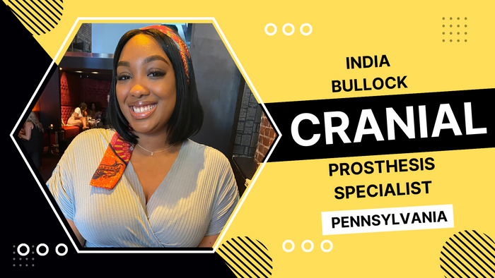 
India Bullock, Cranial Prosthesis Specialist