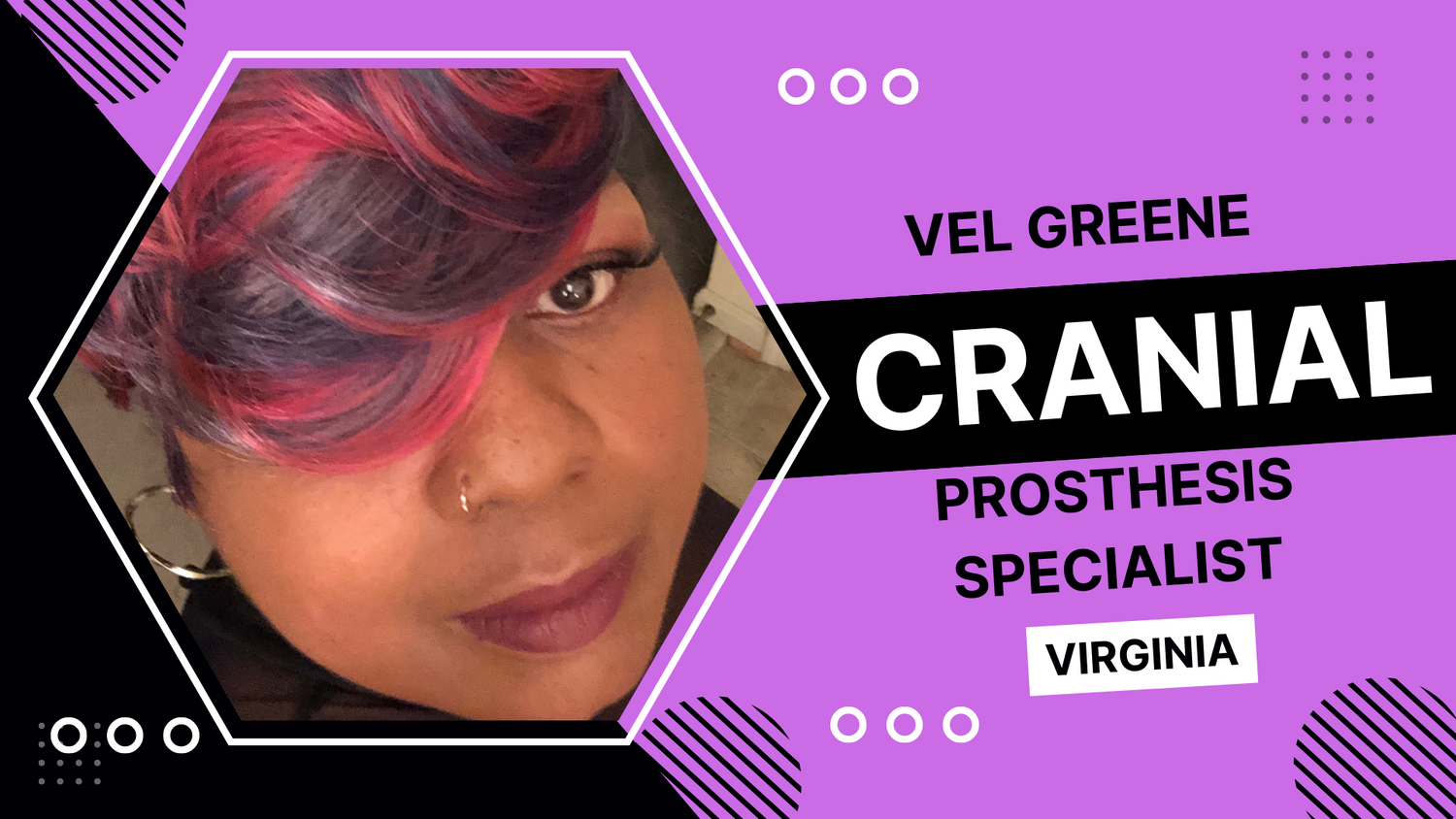 Vel Greene: Cranial Prosthesis Specialist Alexandria Virginia Wig