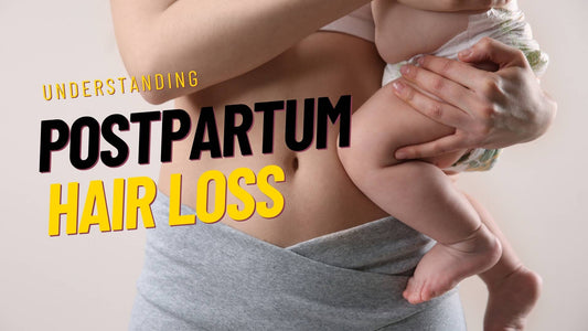 postpartum hair loss in woman