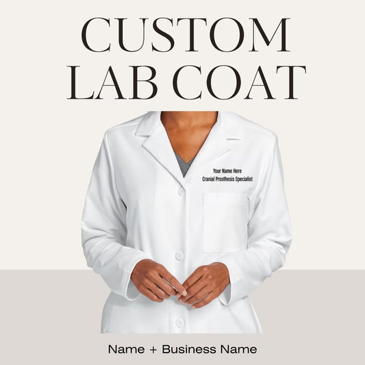 Custom Printed Lab Coat
