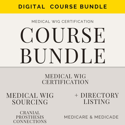 Medical Wig Certification: Cranial Prosthesis (Start a Medical Wig Business)
