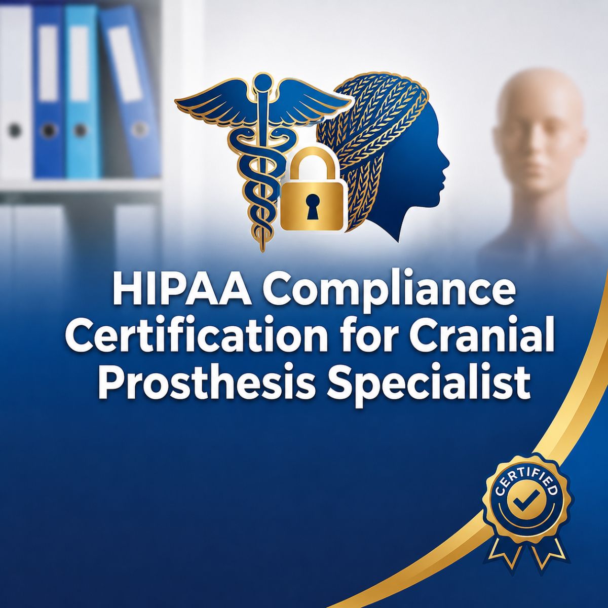 HIPAA Compliance course for cranial prosthesis specialists from Wig Medical