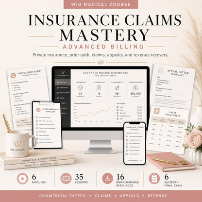 Insurance Claims Mastery (Advanced Billing)