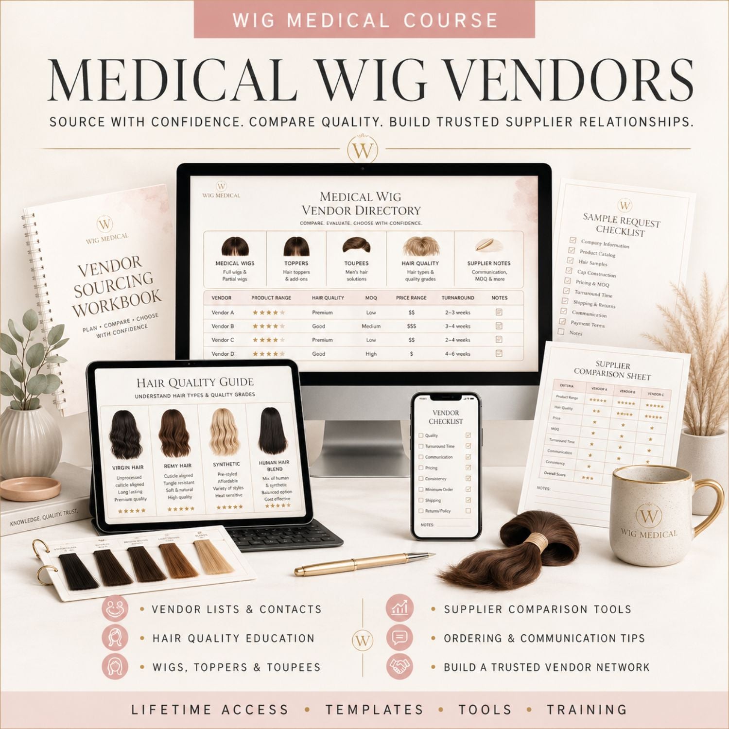 medical wig vendors course