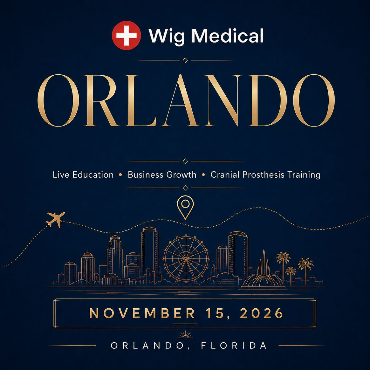 In-Person Medical Wig Certification — Orlando 11/15/26